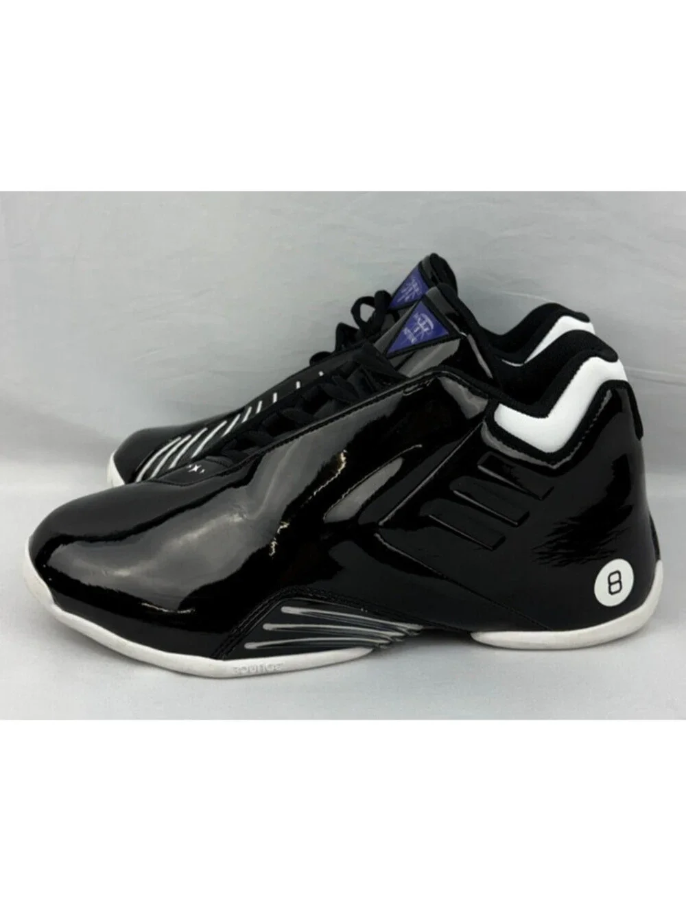 Adidas T-MAC 3 Restomod Magic 8 Ball Black White Shoes GY2395 Men's Size 8.5